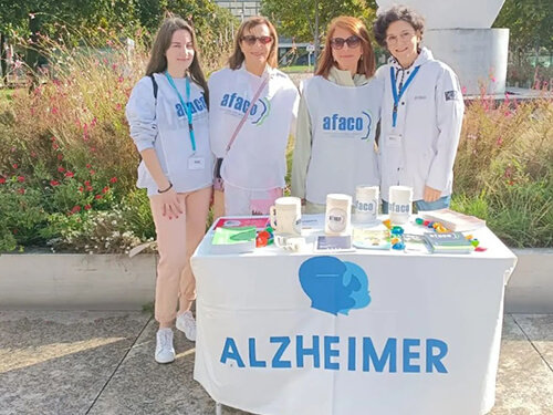 Mesas informativas Día Mundial del Alzheirmer