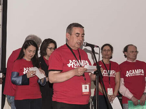 Carlos Reguera en el primer Encuentro Internacional Acampa (2017)